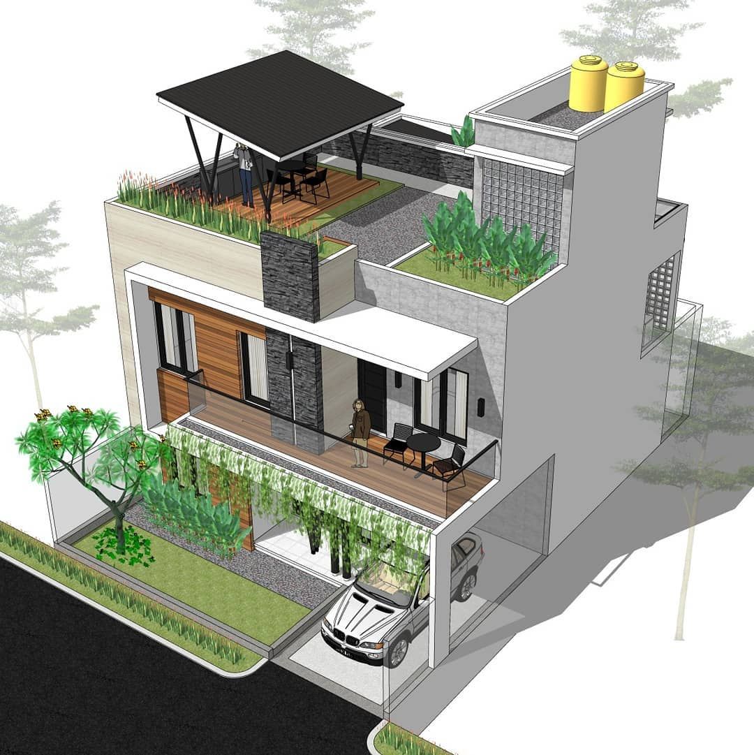 Detail Rumah Dengan Rooftop Nomer 34