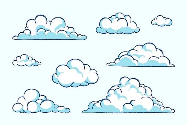 Detail Vector Awan Nomer 19