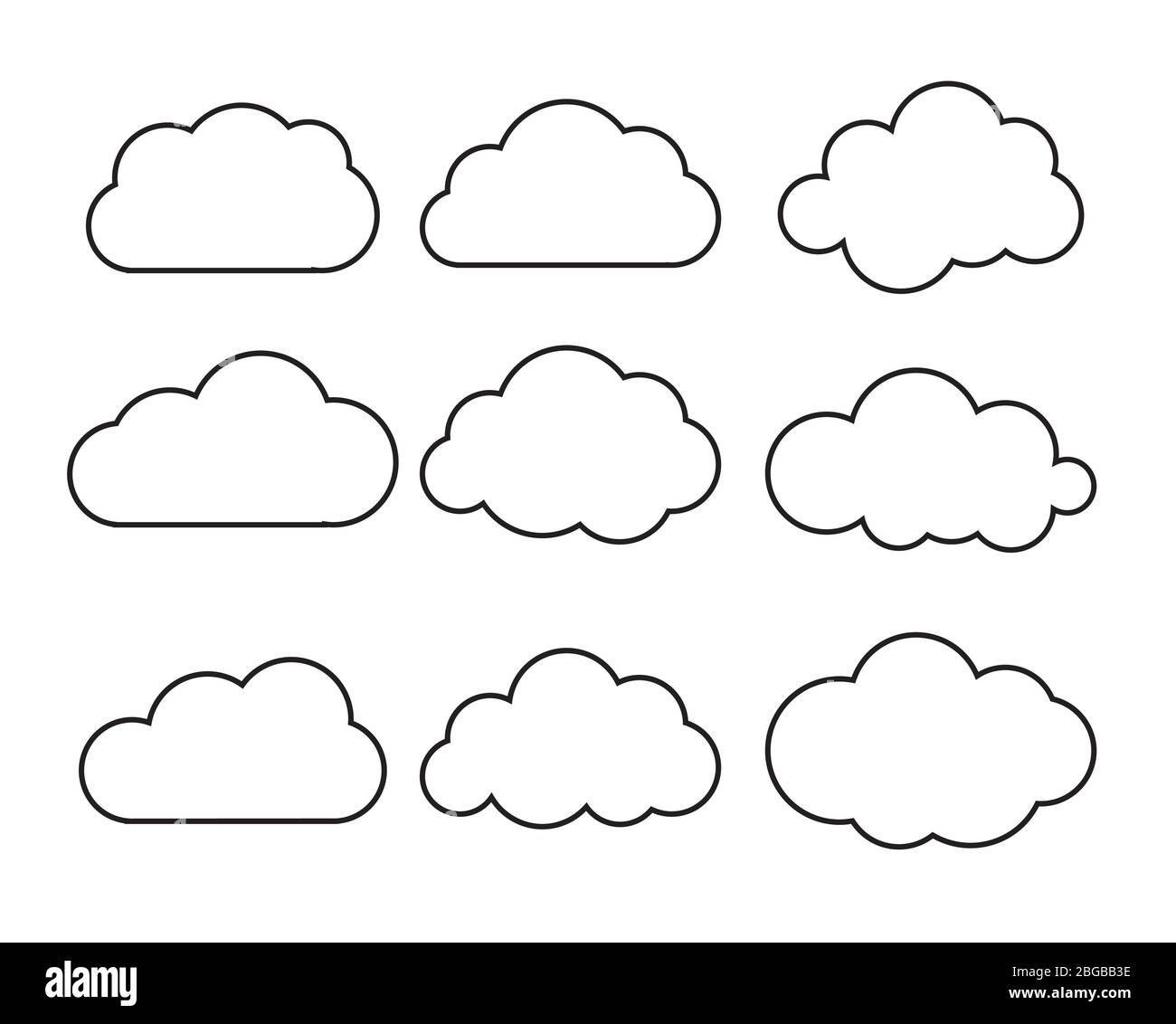 Detail Vector Awan Nomer 22