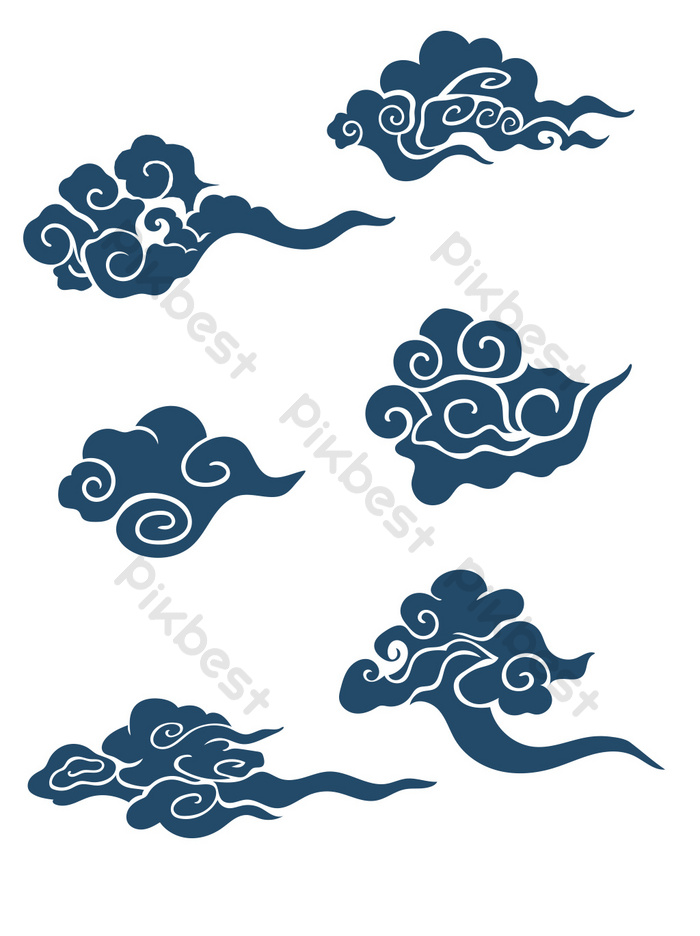 Detail Vector Awan Nomer 26