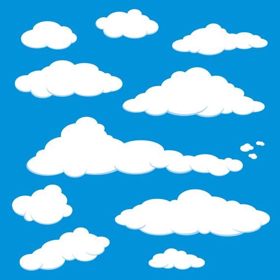 Detail Vector Awan Nomer 28