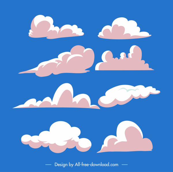 Detail Vector Awan Nomer 10