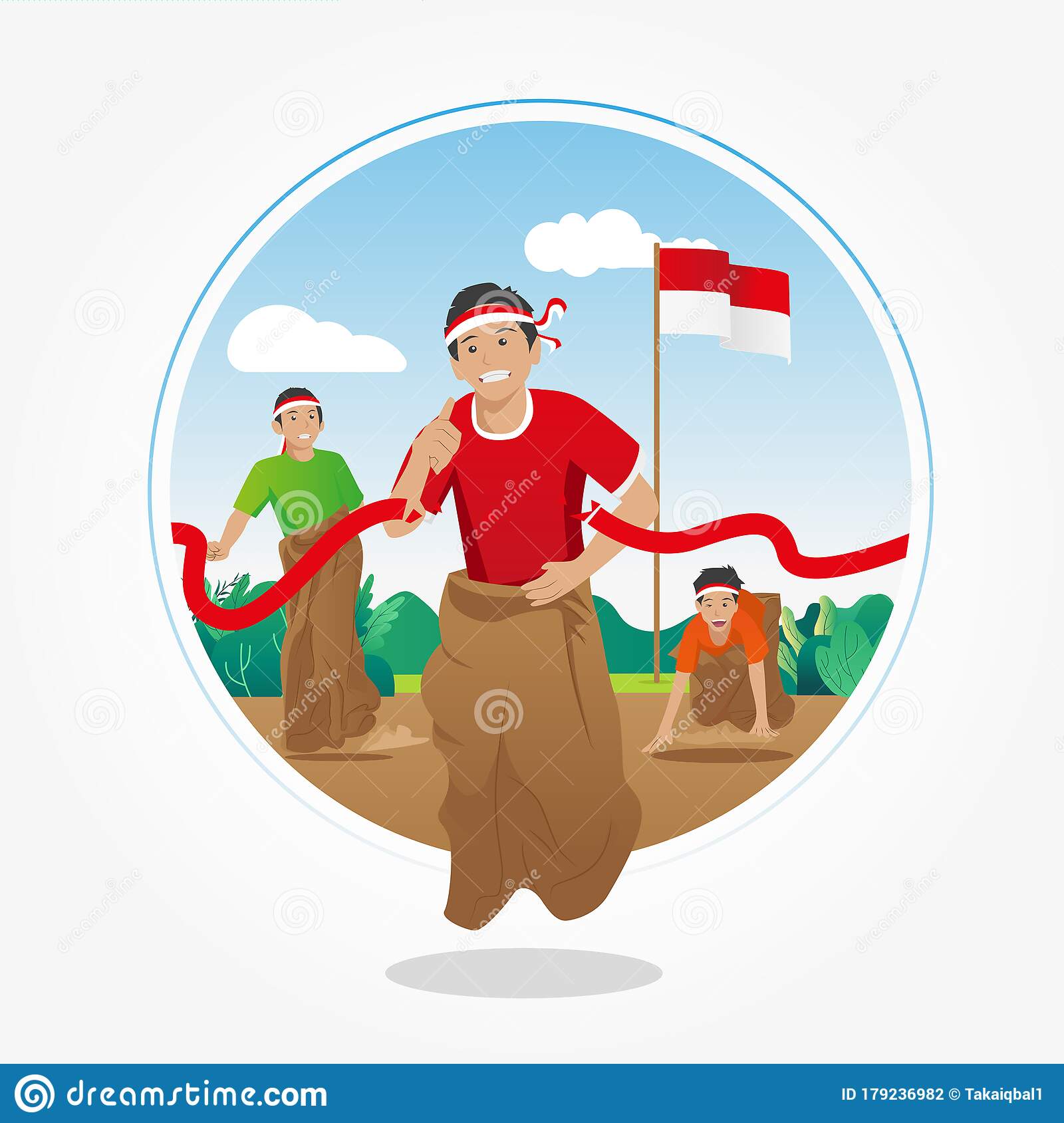 Detail Vector Background 17 Agustus Nomer 34