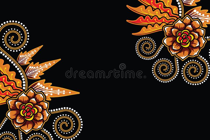 Detail Vector Background Batik Nomer 12