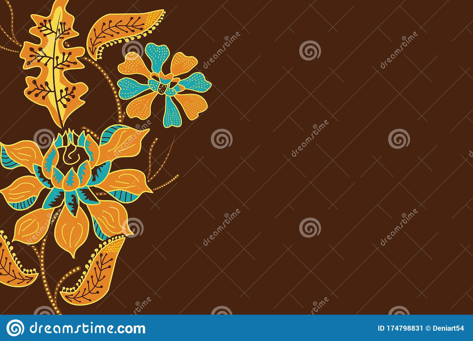 Detail Vector Background Batik Nomer 14