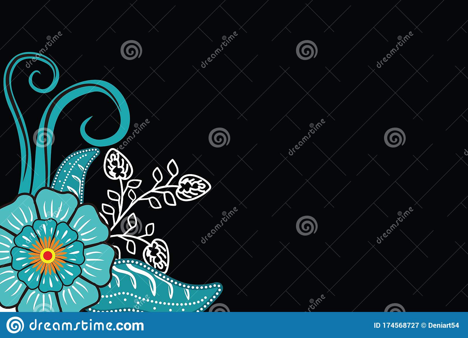 Detail Vector Background Batik Nomer 53