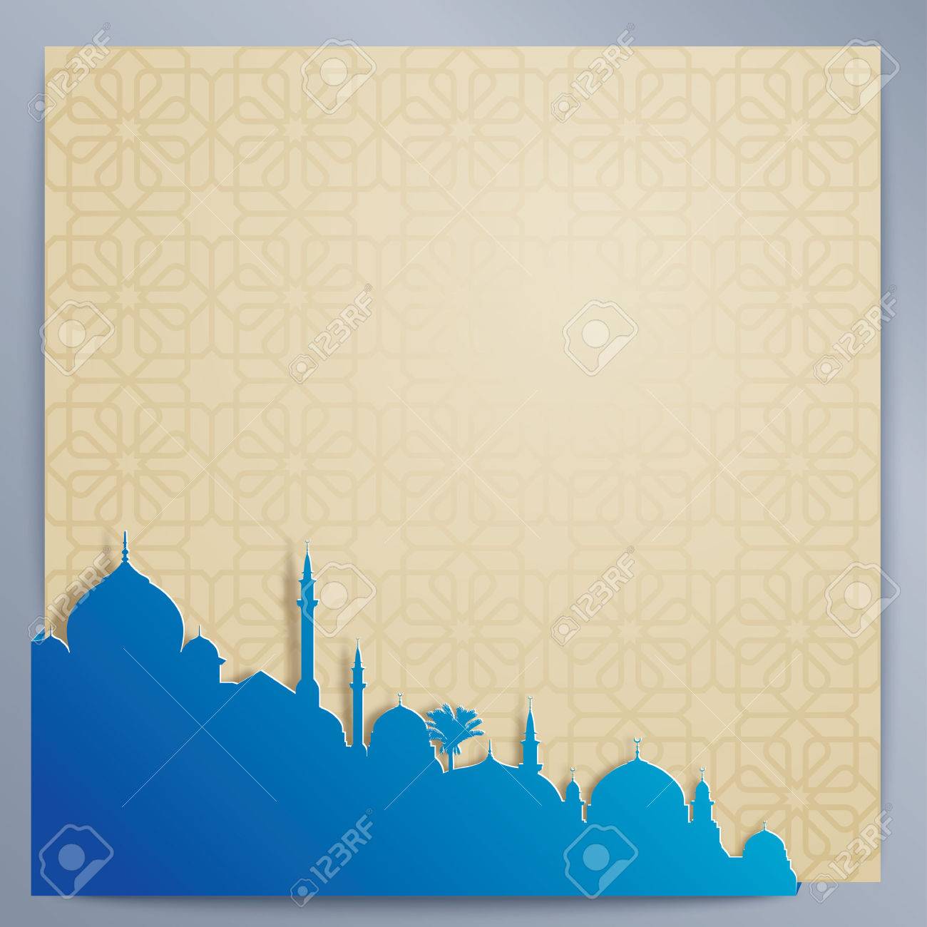 Detail Vector Background Islamic Nomer 53