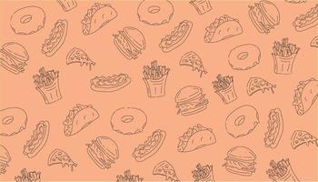 Detail Vector Background Makanan Nomer 8