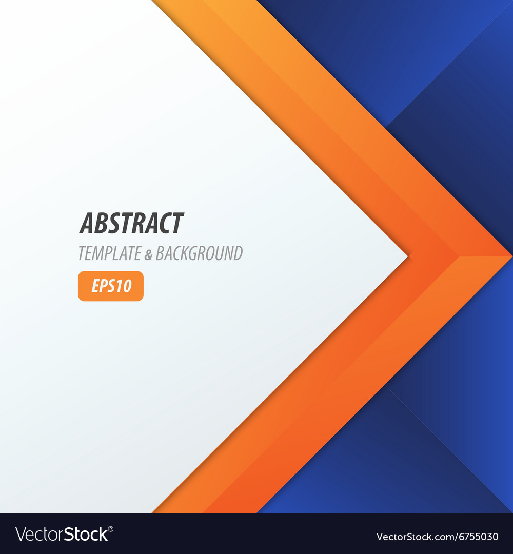 Vector Background Orange And Blue - KibrisPDR