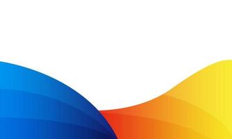 Detail Vector Background Orange And Blue Nomer 11