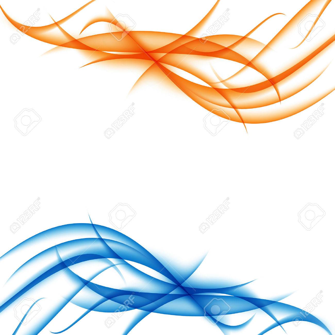 Detail Vector Background Orange And Blue Nomer 56