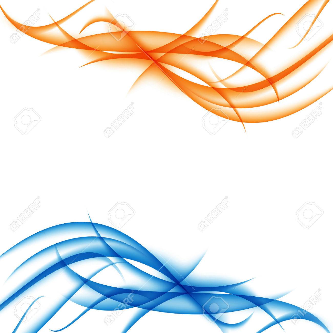 Detail Vector Background Orange And Blue Nomer 56