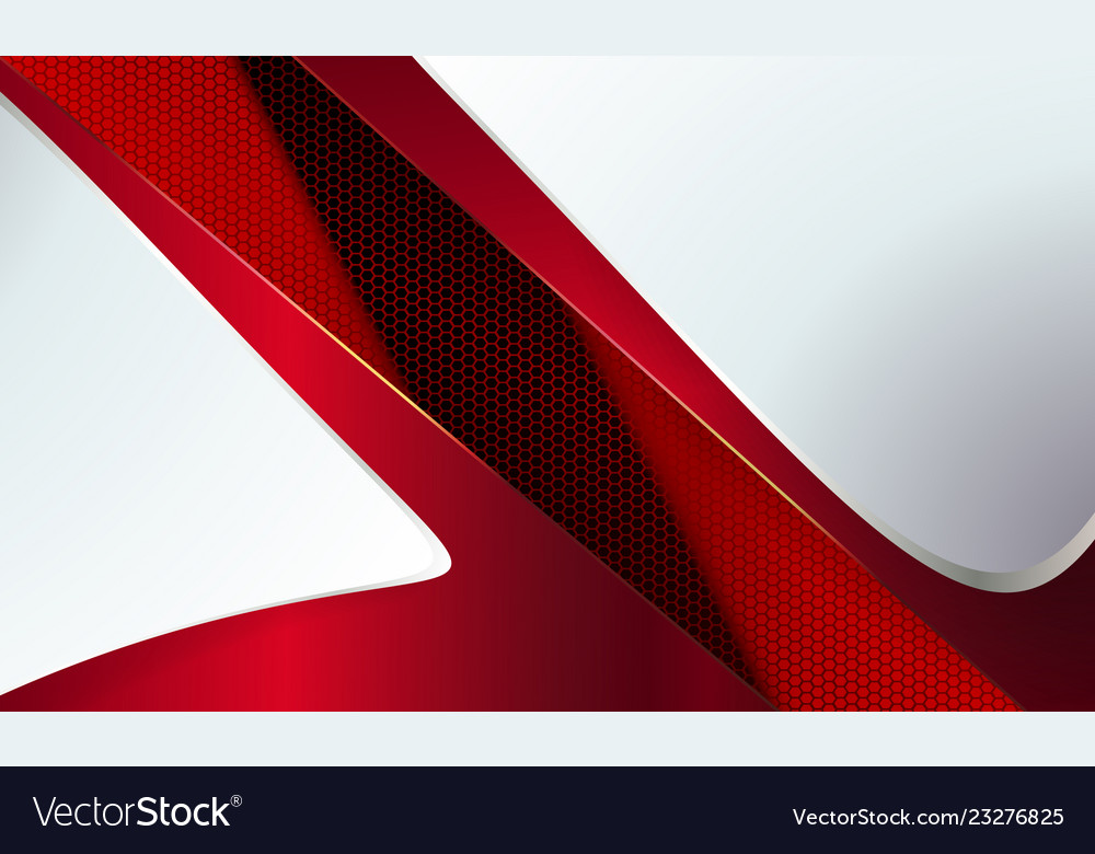 Detail Vector Background Red And White Nomer 27