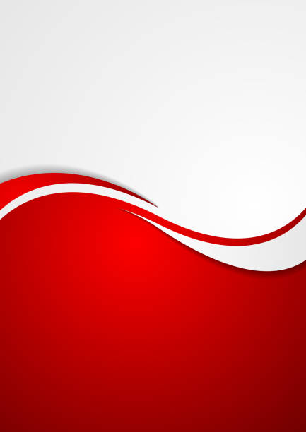 Detail Vector Background Red And White Nomer 40