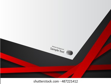 Detail Vector Background Red And White Nomer 43