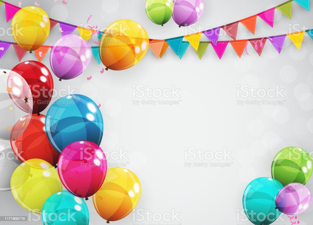 Detail Vector Balon Ulang Tahun Nomer 40