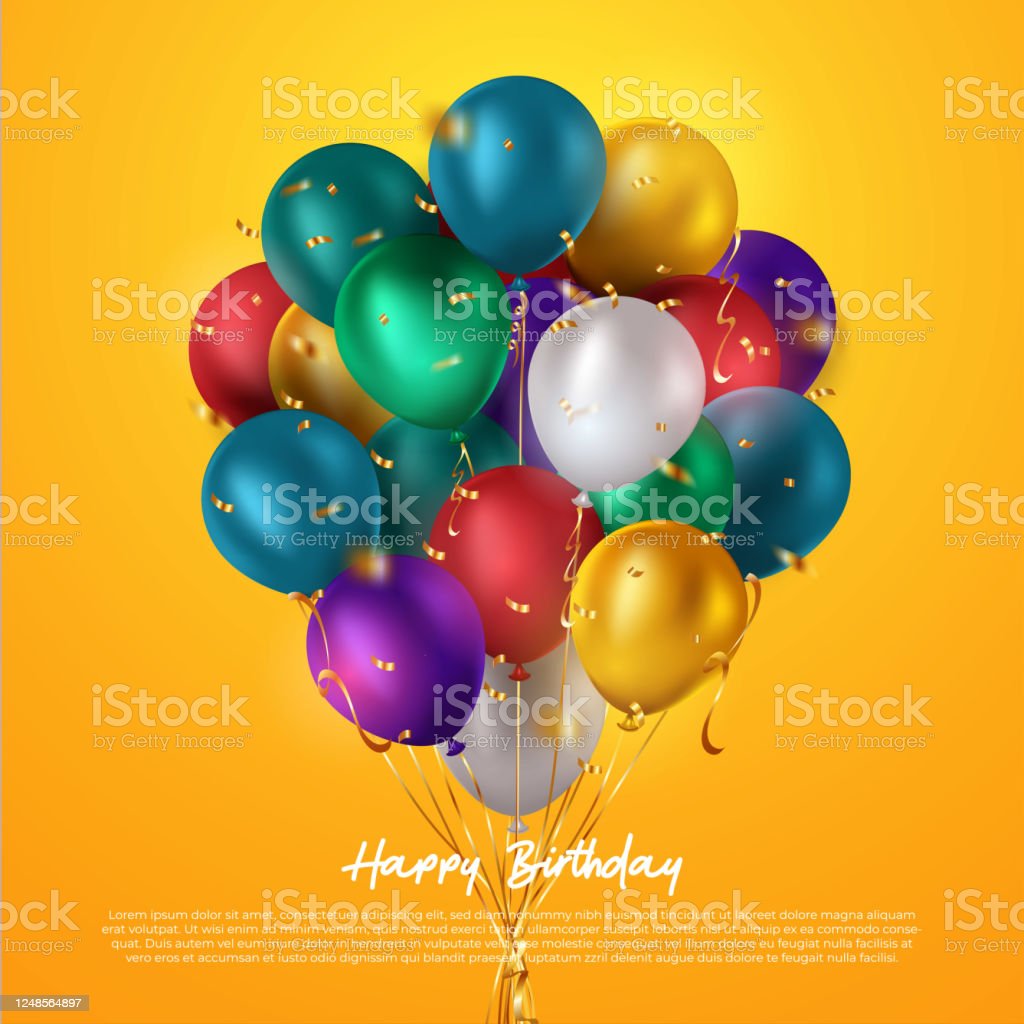 Detail Vector Balon Ulang Tahun Nomer 41