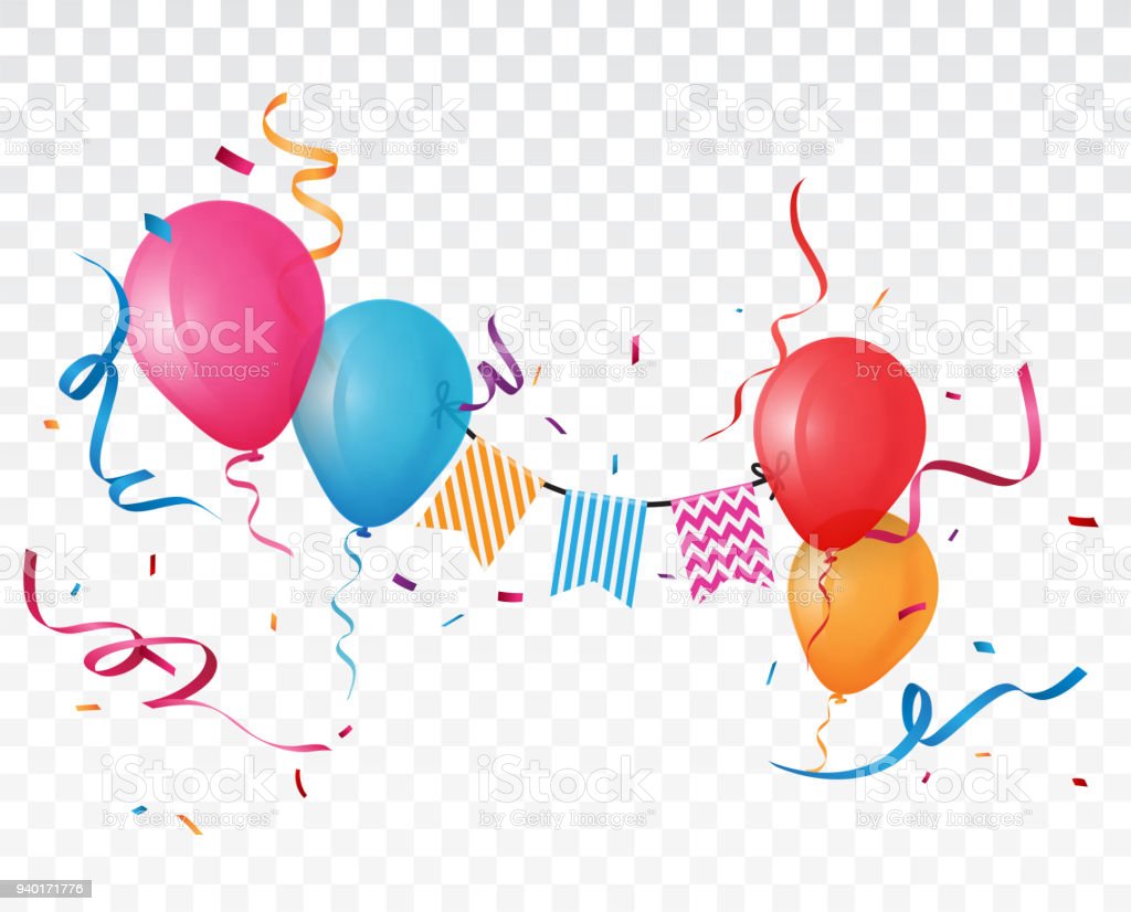Detail Vector Balon Ulang Tahun Nomer 45