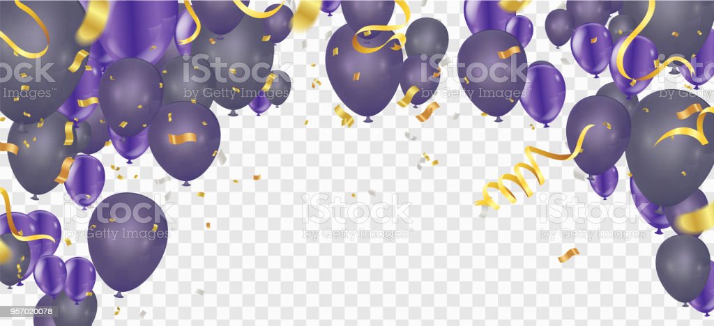 Detail Vector Balon Ulang Tahun Nomer 50