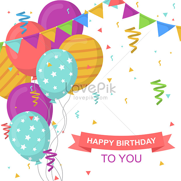 Detail Vector Balon Ulang Tahun Nomer 7