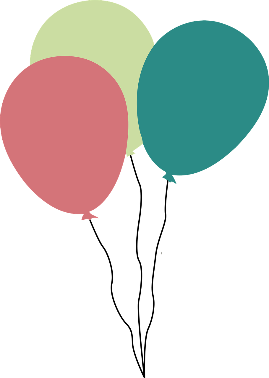 Detail Vector Balon Ulang Tahun Nomer 8