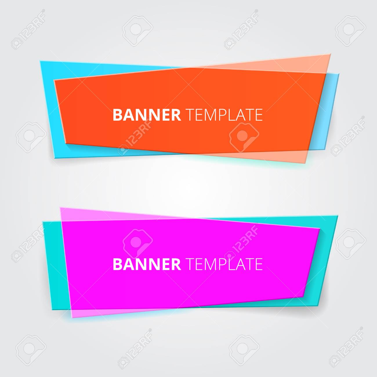 Detail Vector Banner Shapes Nomer 44