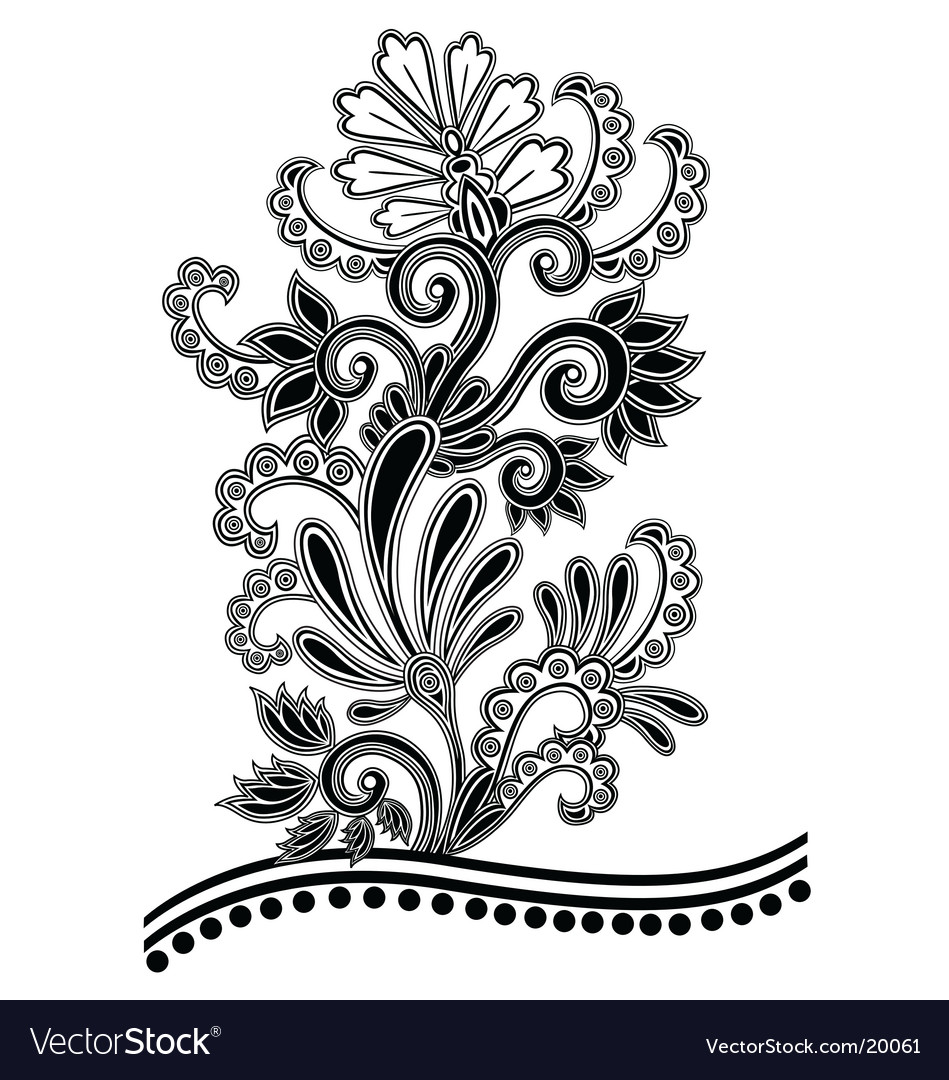 Detail Vector Batik Nomer 2