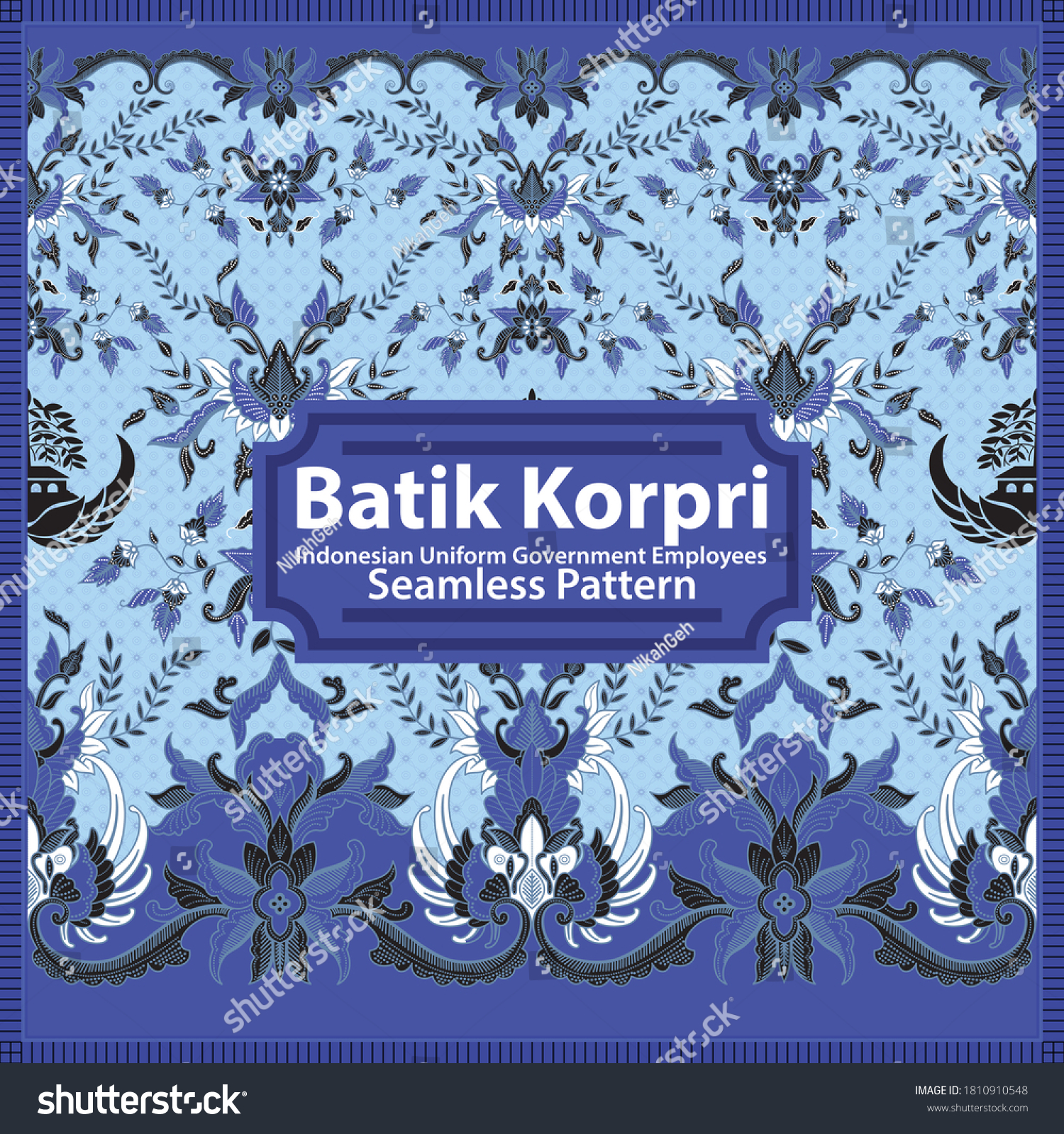 Detail Vector Batik Nomer 44