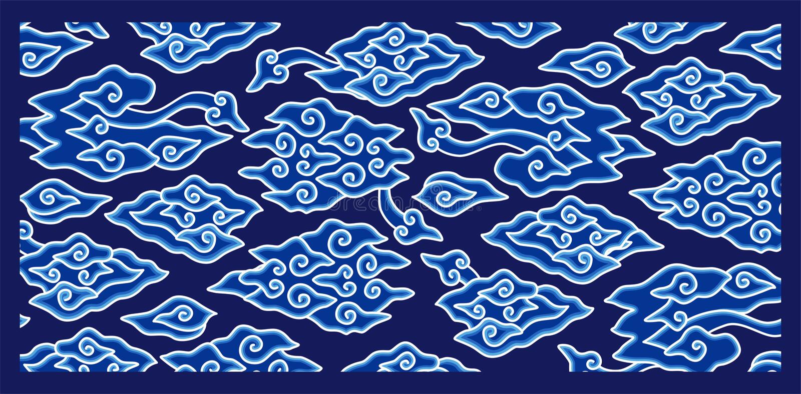 Detail Vector Batik Awan Nomer 46