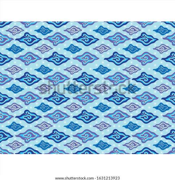 Detail Vector Batik Awan Nomer 52