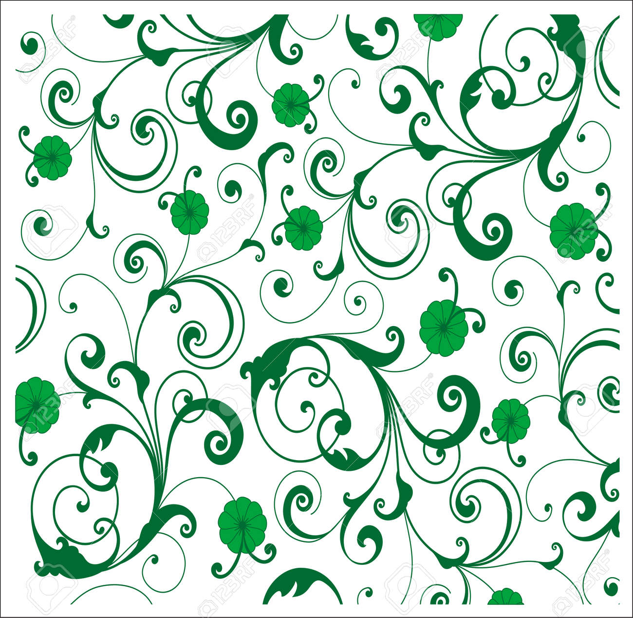 Detail Vector Batik Bunga Nomer 41