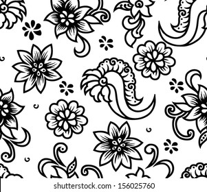 Detail Vector Batik Bunga Nomer 43