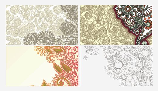 Detail Vector Batik Corel Nomer 8