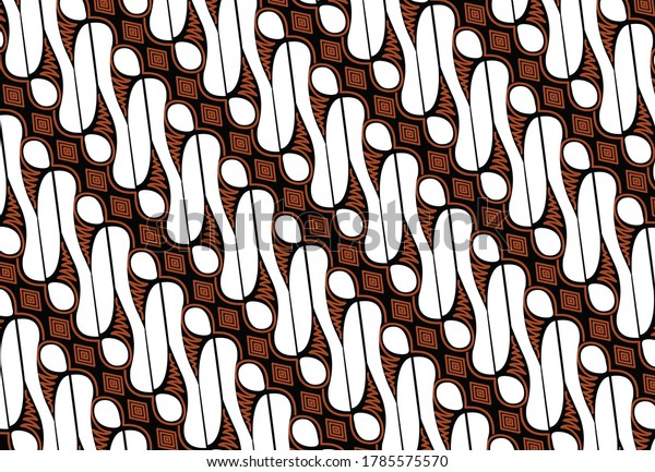 Detail Vector Batik Corel Nomer 39