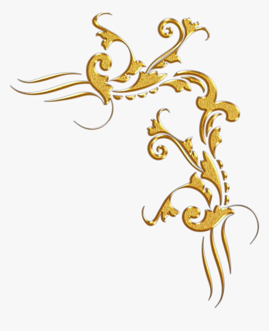 Vector Batik Gold Png - KibrisPDR