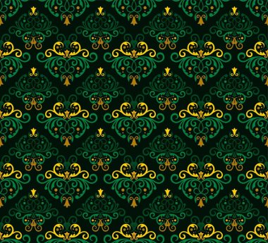 Detail Vector Batik Hijau Nomer 20