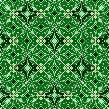 Detail Vector Batik Hijau Nomer 9