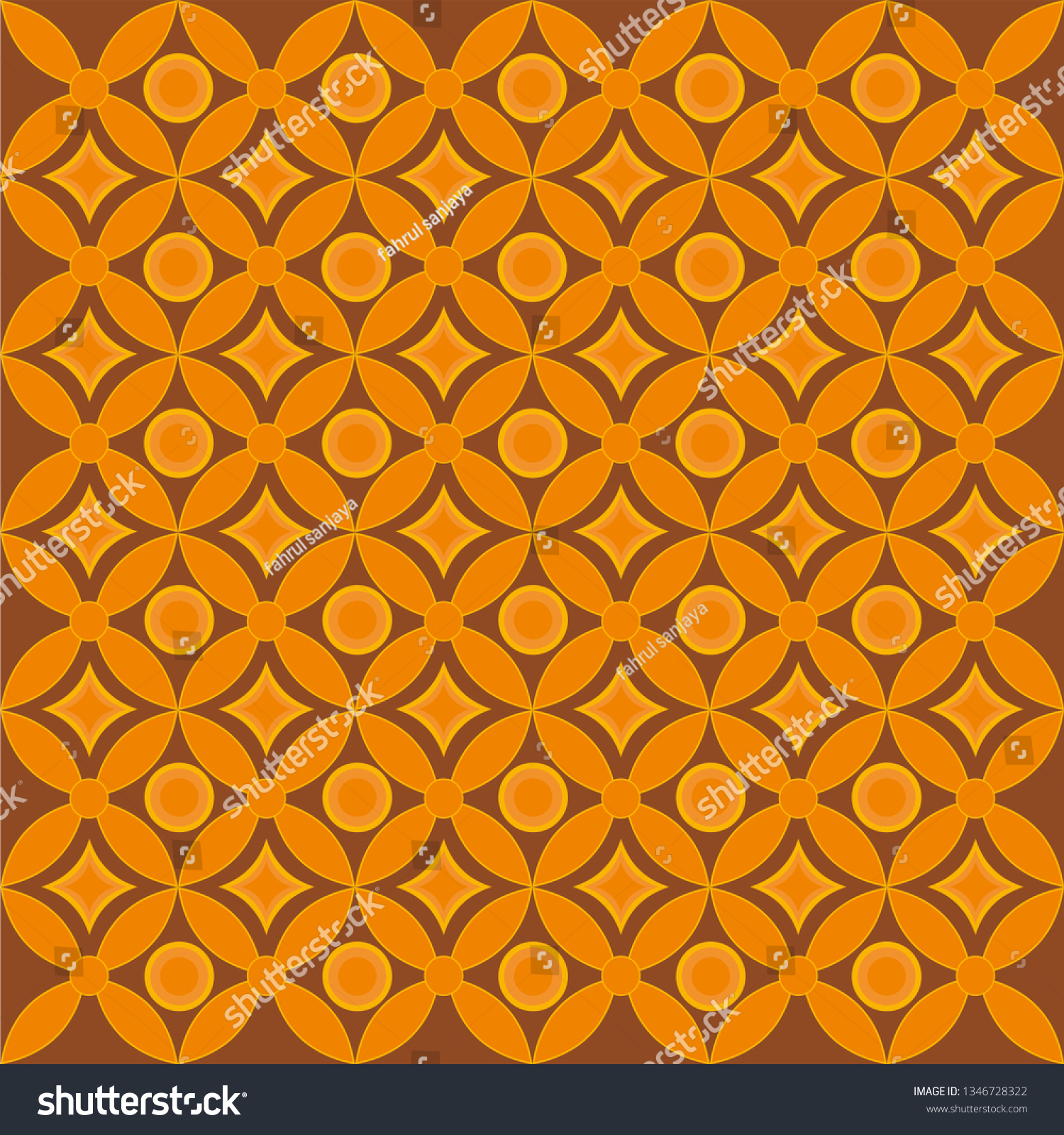 Detail Vector Batik Jawa Nomer 11