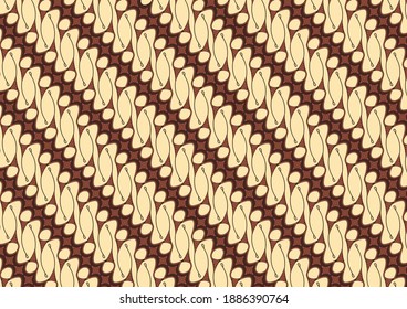 Detail Vector Batik Jawa Nomer 19