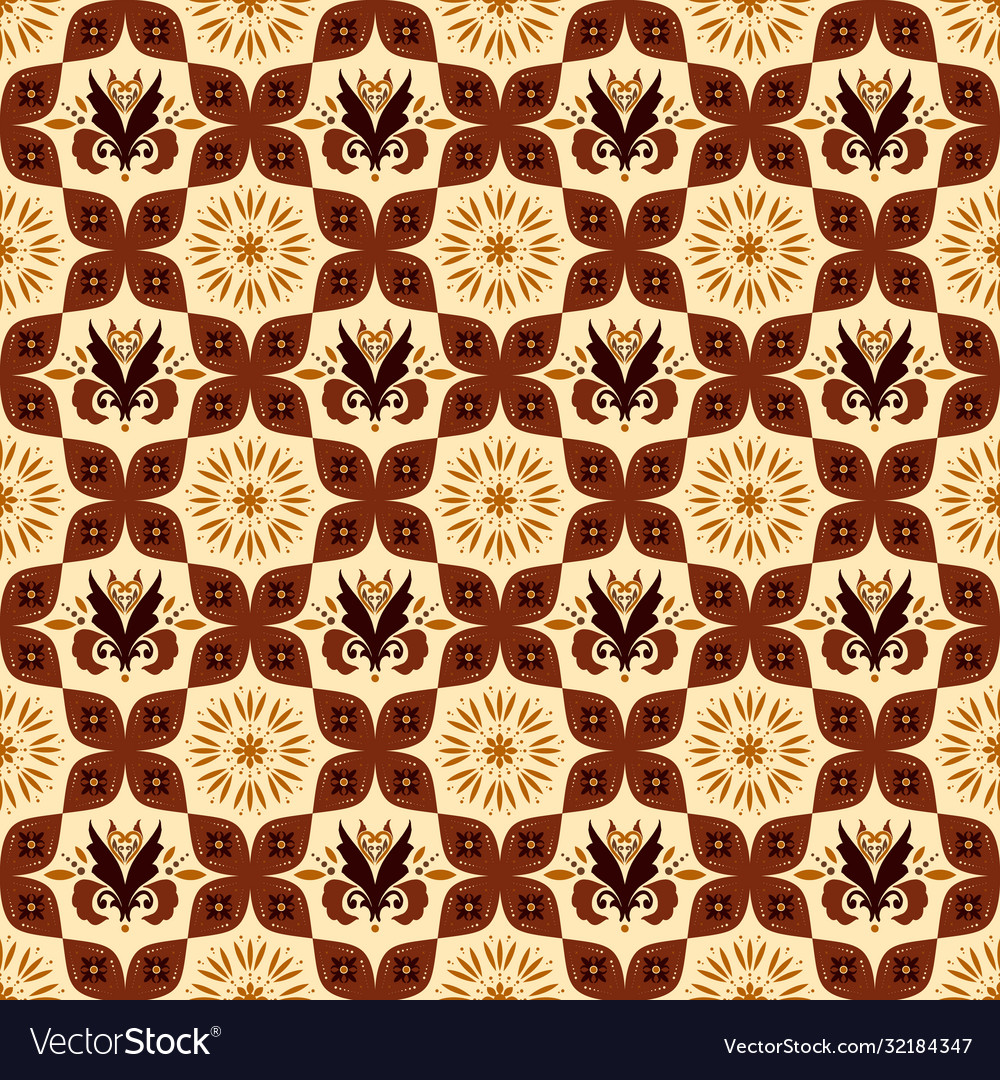 Detail Vector Batik Jawa Nomer 21