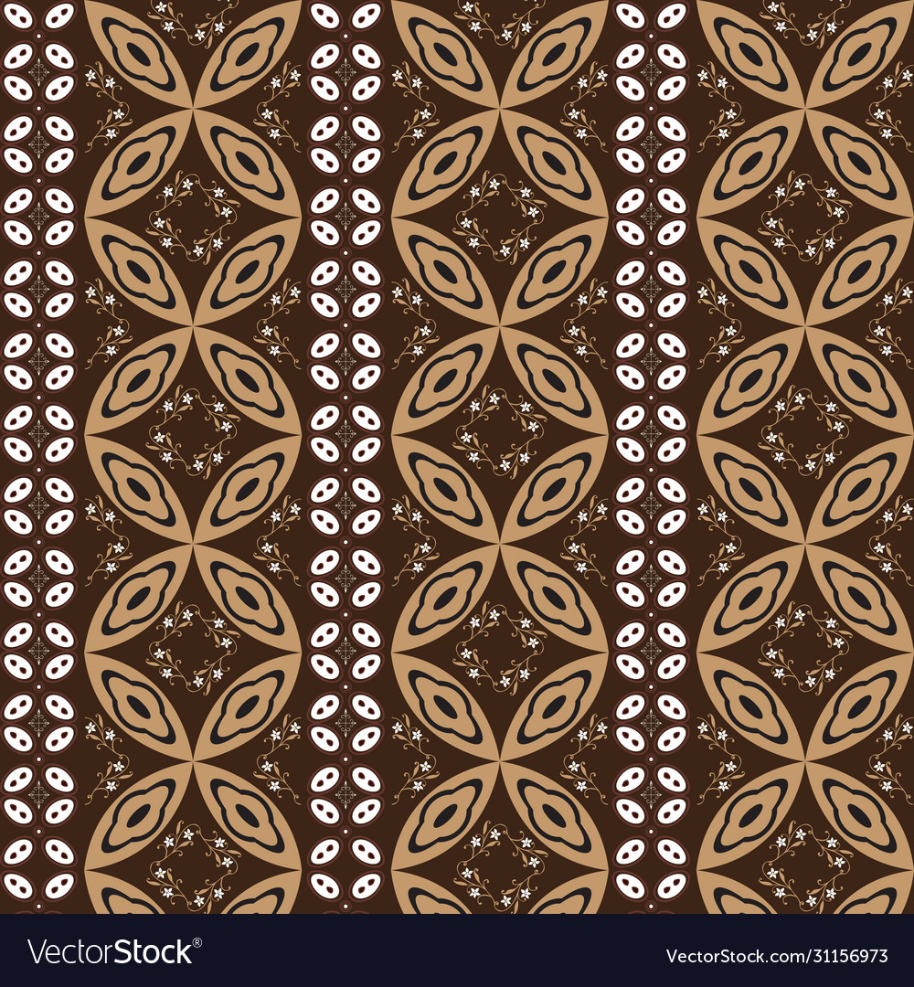 Detail Vector Batik Jawa Nomer 23