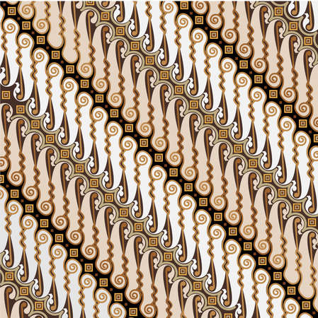 Detail Vector Batik Jawa Nomer 4