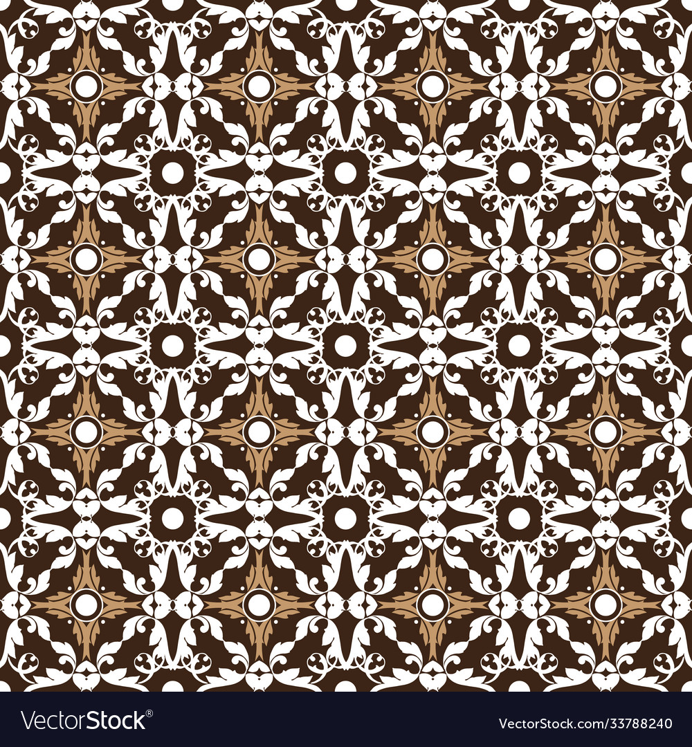 Detail Vector Batik Jawa Nomer 30