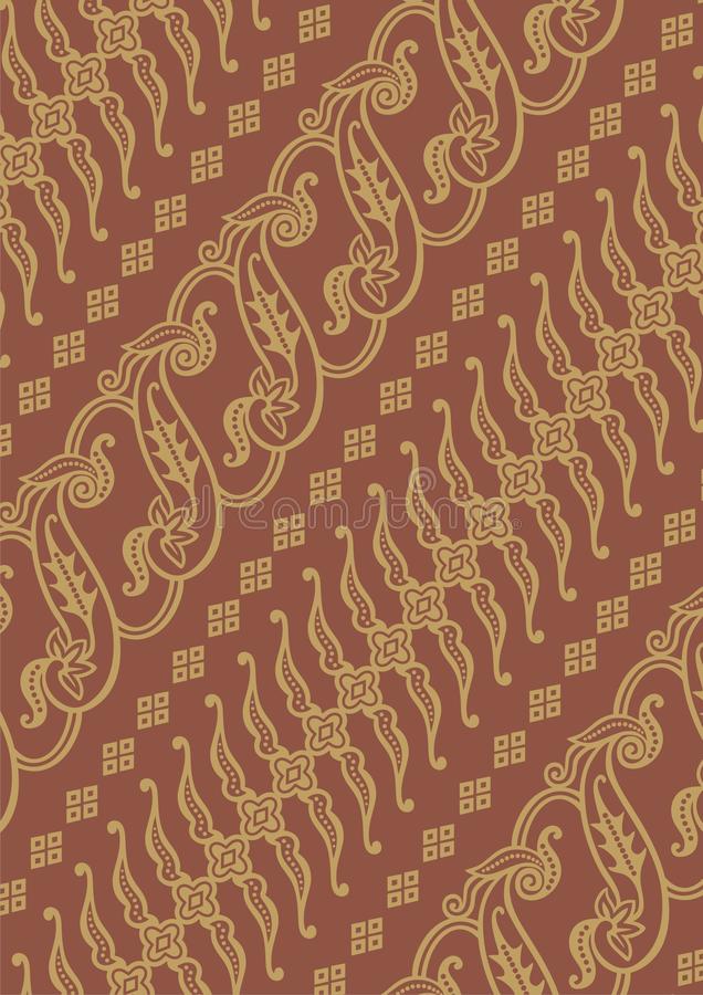 Detail Vector Batik Jawa Nomer 44