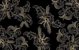 Detail Vector Batik Jawa Nomer 6