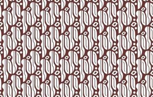 Detail Vector Batik Jawa Nomer 8
