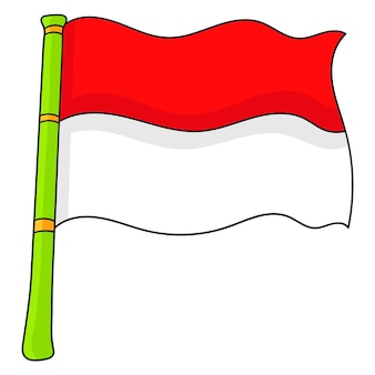 Detail Vector Bendera Merah Putih Nomer 43