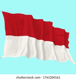 Detail Vector Bendera Merah Putih Nomer 51