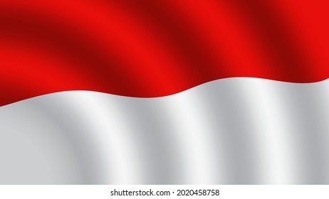 Detail Vector Bendera Merah Putih Berkibar Nomer 16