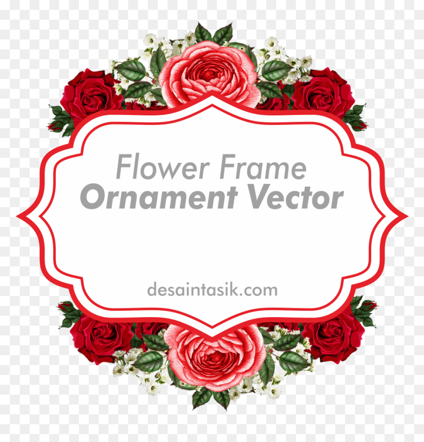 Detail Vector Bingkai Bunga Nomer 30